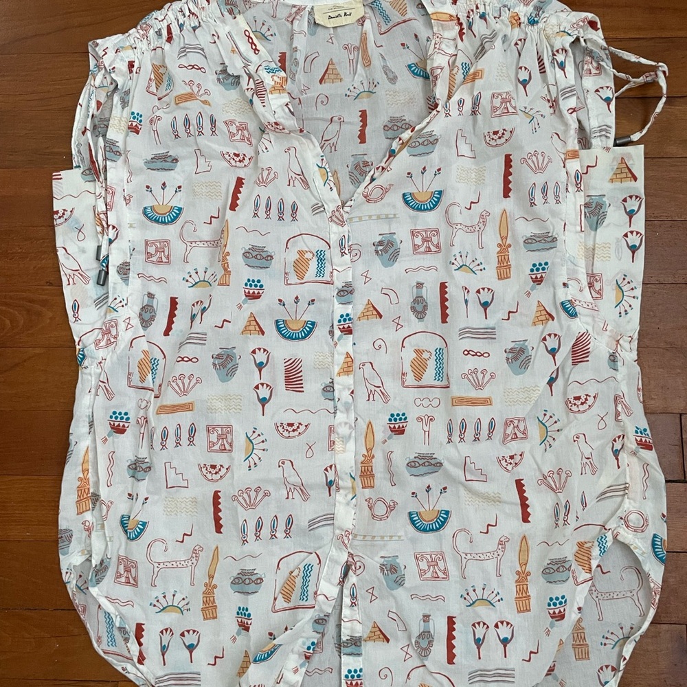 Anthropologie Danielle Kroll Brooklynite Top in Small